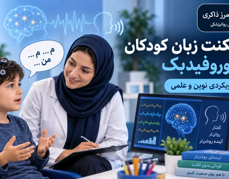 درمان لکنت زبان در کودکان